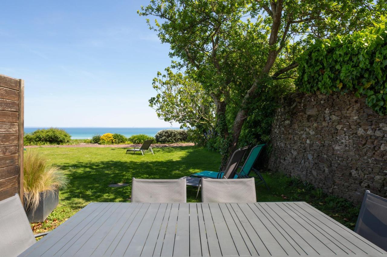 La Metairie-Du-Vauhariot - Vue Mer Et Mont Saint Michel - Piscine Chauffee - Acces Gr34 كُنْكال المظهر الخارجي الصورة