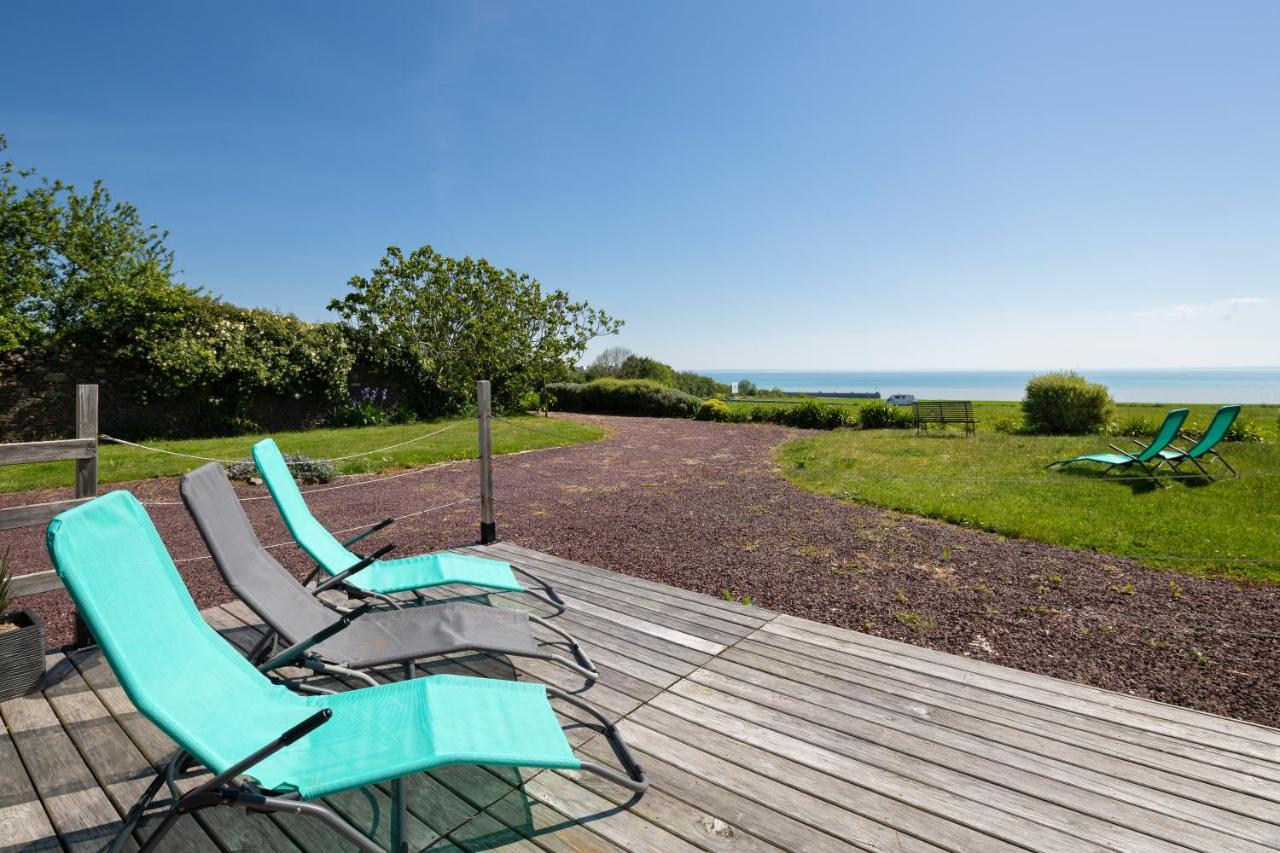 La Metairie-Du-Vauhariot - Vue Mer Et Mont Saint Michel - Piscine Chauffee - Acces Gr34 كُنْكال المظهر الخارجي الصورة