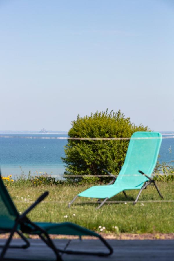 La Metairie-Du-Vauhariot - Vue Mer Et Mont Saint Michel - Piscine Chauffee - Acces Gr34 كُنْكال المظهر الخارجي الصورة